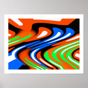 Cosmic race art poster
