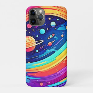 Cosmic Rainbow Vortex iPhone 11 Pro Case