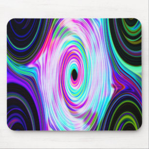 Cosmic Ray 5 Swirl blue Mousepad
