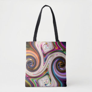 Cosmic Rays 5 Swirls Tote Bag