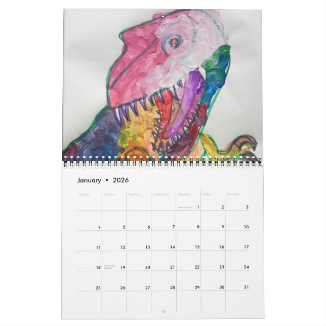 Cosmic Roar Calendar (Jan 2026)