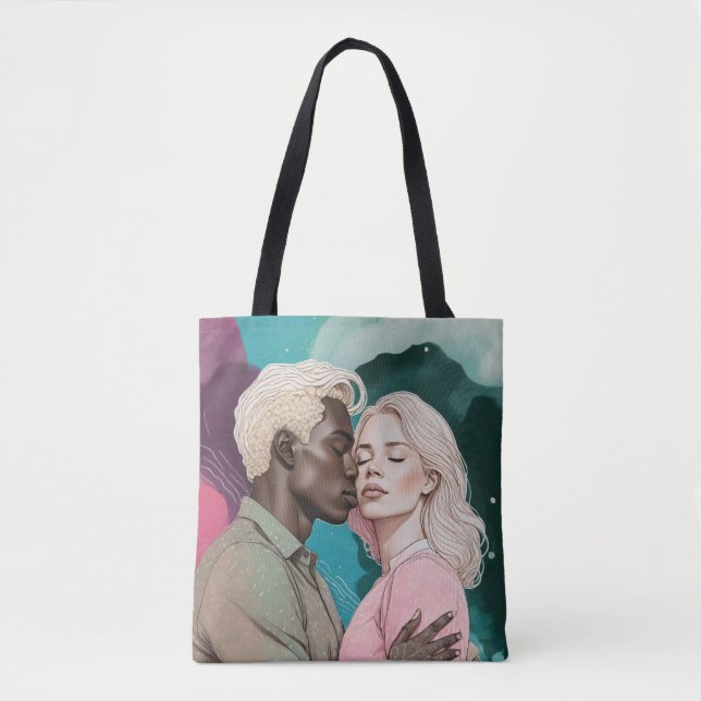 Cosmic Romance Tote Bag (Front)