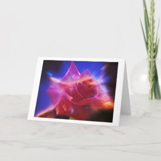 Cosmic Rose Card