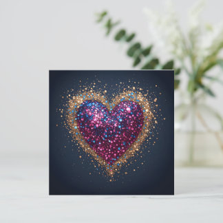 Cosmic Sacred Heart Invitation