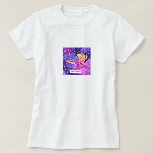 Cosmic Sagittarius T-Shirt (Design Front)