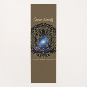 Cosmic Serenity Meditation – Galaxy Mandala  Yoga Mat