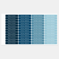 Cosmic shades Name labels for boys water proof 