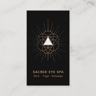 *~* Cosmic Shaman Sacred Geometry Mystical Alchemy Business Card