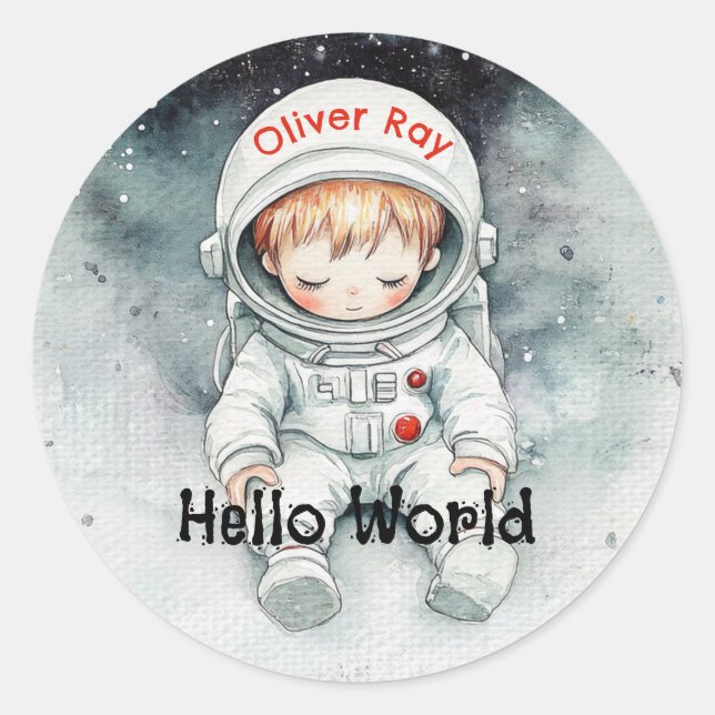 Cosmic Snooze Sticker (Front)