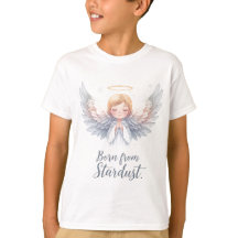 Cosmic Snow Angel Shirt – Born from Stardust