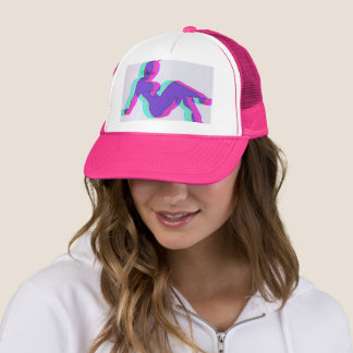 Cosmic Space Babe Trucker Hat