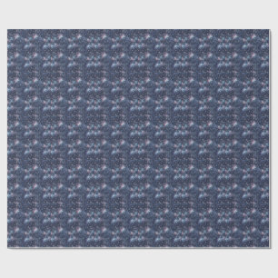 Cosmic Space Constellation & Galaxy Night Pattern Wrapping Paper