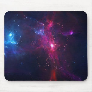 Cosmic Space Stars and Nebula Mouse Pad