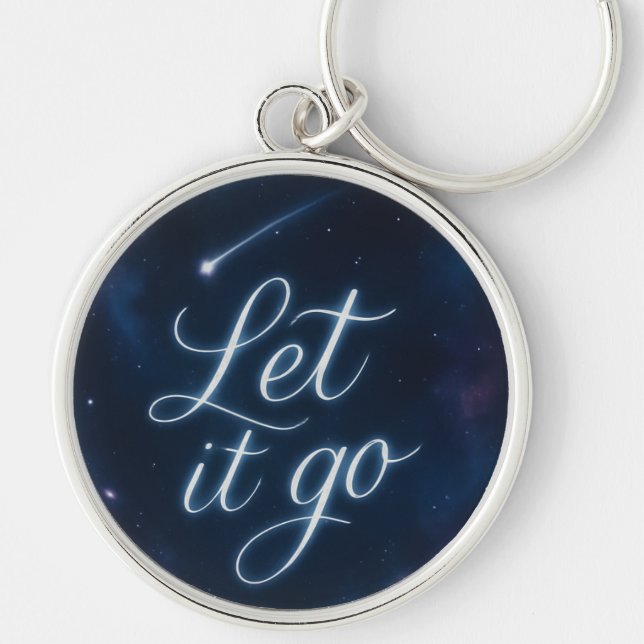 Cosmic Starry Universe Keychain (Front)