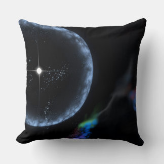 "Cosmic Supernova" Throw Pillow