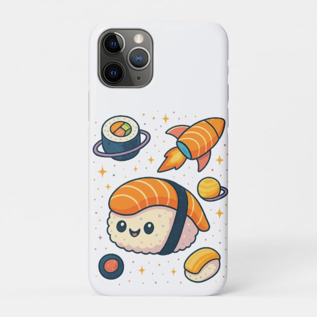 Cosmic Sushi Adventure Case-Mate iPhone Case (Back)