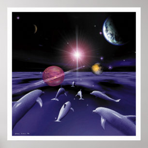 Cosmic Swimmers Poster