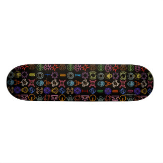 Cosmic Symbols skateboard