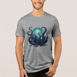 Cosmic Tentacles Summoned Tri-Blend Shirt