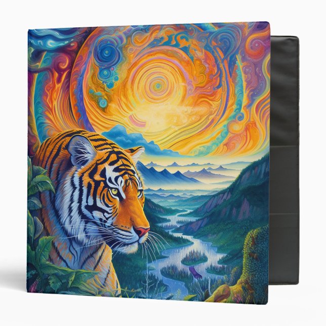 Cosmic Tiger Binder (Front/Inside)