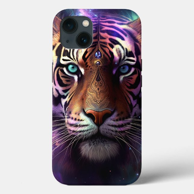 Cosmic Tiger Case-Mate iPhone Case (Back)