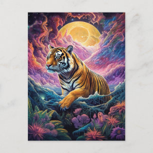 Cosmic Tiger Postcard