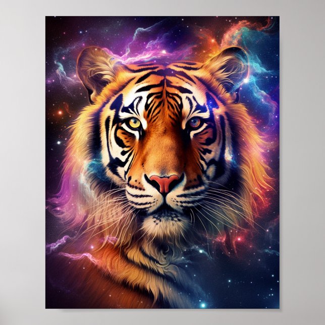 Cosmic Tiger Poster (Front)
