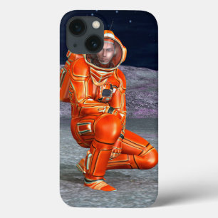 Cosmic Traveller Surreal Planet Landscape Art iPhone 13 Case
