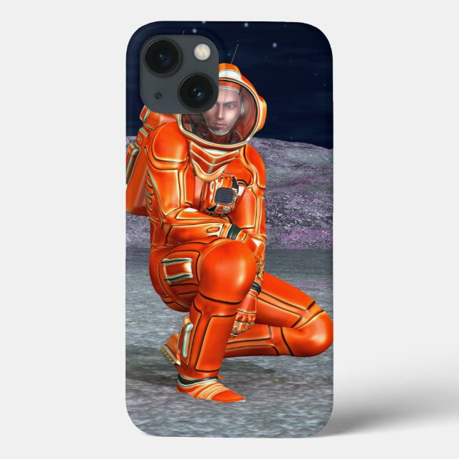 Cosmic Traveller Surreal Planet Landscape Art Case-Mate iPhone Case (Back)