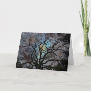 Cosmic Tree — Keyhole Nebula Holiday Card