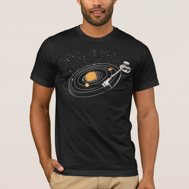 Cosmic turntable T-Shirt (Front)