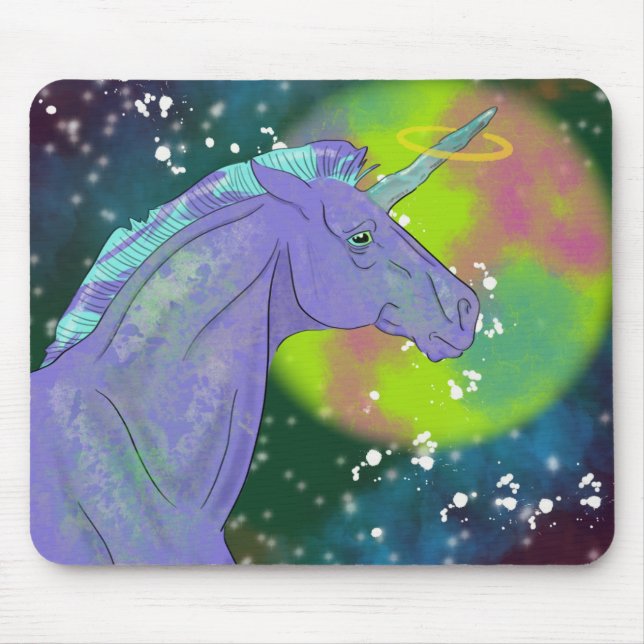 Cosmic Unicorn 10 Mouse Pad (Front)