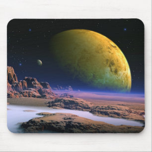 Cosmic vision mouse pad