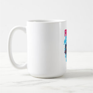 Cosmic Visitor : The Alien Design Coffee Mug