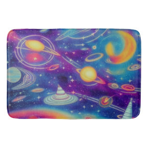 Cosmic Voyage Bath Mat