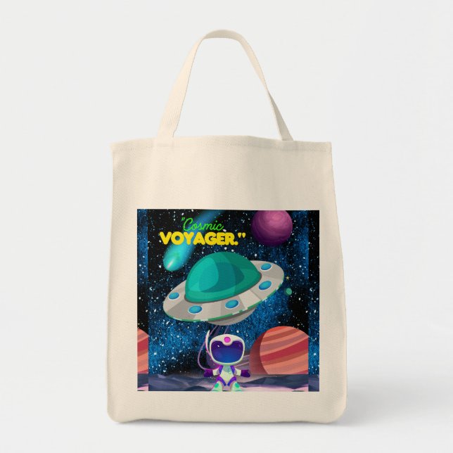 COSMIC VOYAGER  TOTE BAG (Front)