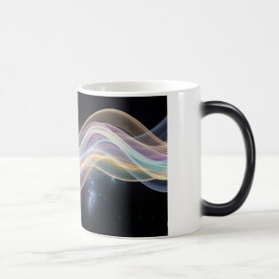 Cosmic Wave Galaxy Light Abstract Magic Mug