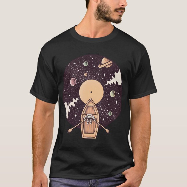 Cosmic waves T-Shirt (Front)