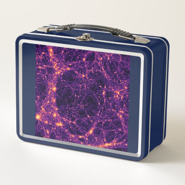 Cosmic Web Metal Lunch Box (Front)