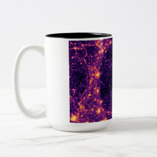 Cosmic Web Two-Tone Coffee Mug