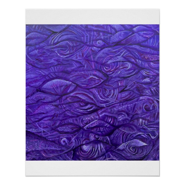 Cosmic Whorl art poster by Nefertara (Front)