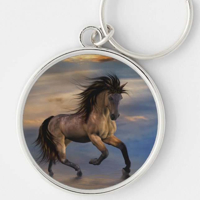 cosmic .. wild stallion keychain (Front)