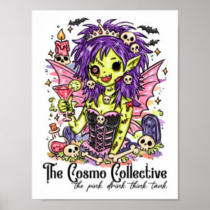 Cosmo Cocktail Collective Fairy Poster