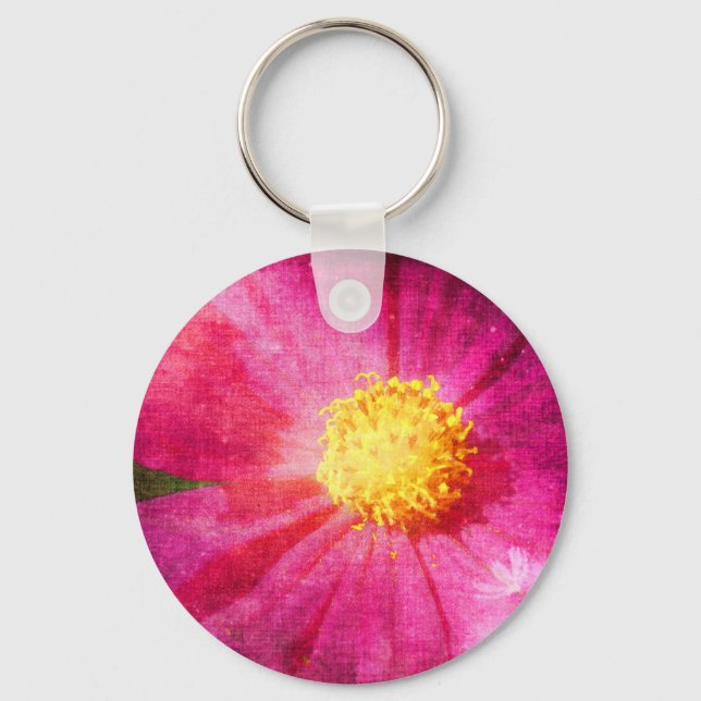 Cosmo Flower Keychain (Front)