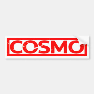 Cosmo Stamp Bumper Sticker