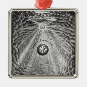 Cosmography or Science of the World Metal Ornament