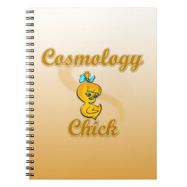 Cosmology Chick Notebook (Front)
