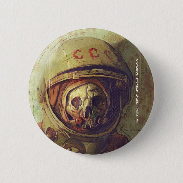 Cosmonaut Button (Front)
