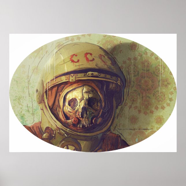 Cosmonaut Canvas Print (Front)