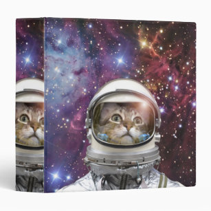 Cosmonaut cat binder